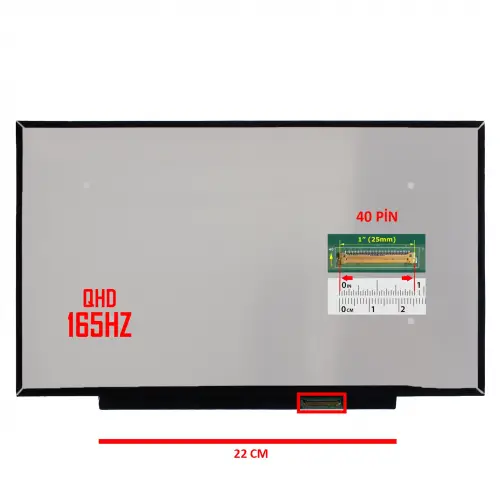 NE156QHM-NY1 V8.1 Lcd Led Ekran - Panel