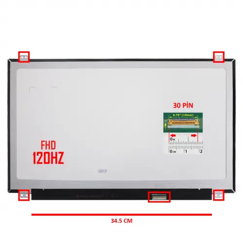 B156HAN04.2 Lcd Led Ekran - Panel