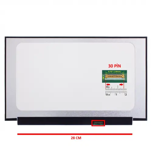 Asus Vivobook X515MA-BR423W Lcd Led Ekran - Panel