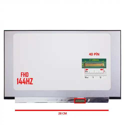 Dell G15 Gaming 5515 RE SIF15TEZH22112101P Lcd Led Ekran - Panel