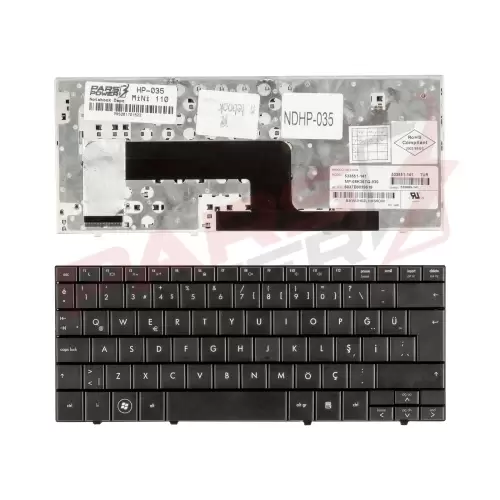 Hp V100226CK1 TR Notebook Klavye (Siyah TR)