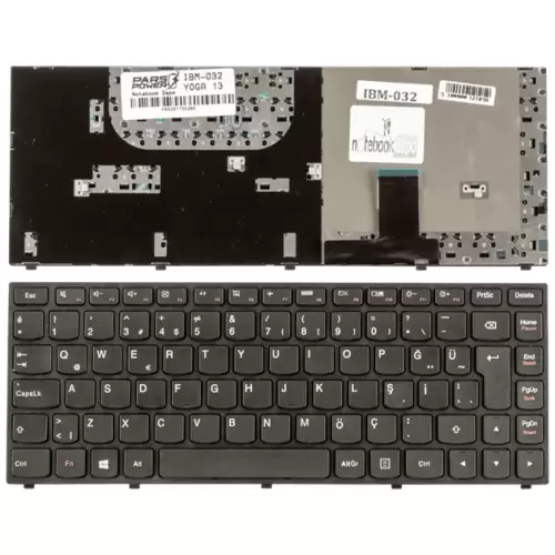 Lenovo YOGA 13 V-127920FK1-TR Notebook Klavye (Siyah TR)