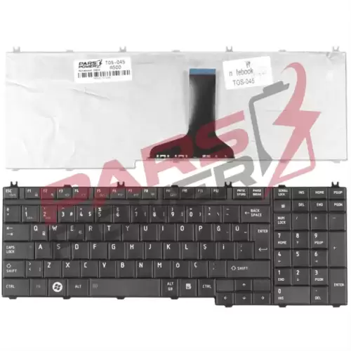 Toshiba Satellite L505-139, L505-13D Notebook Klavye (Siyah TR)