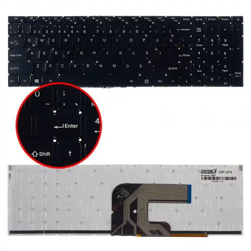 Hometech Alfa 150P Klavye Işıklı (Siyah TR)