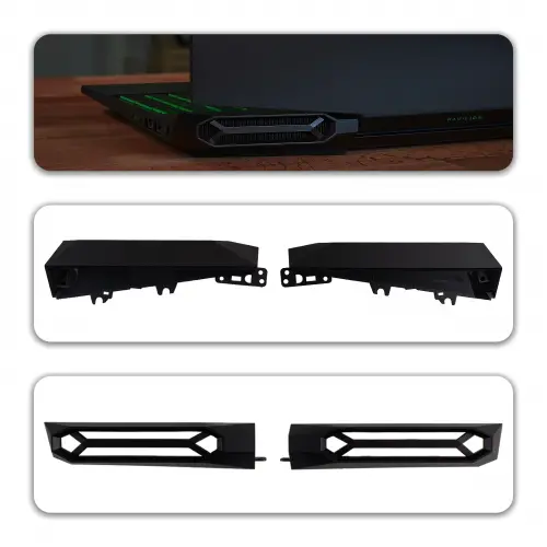 HP Pavilion Gaming 15-dk0001nt (6ZP39EA) Notebook Menteşe Kapağı Seti