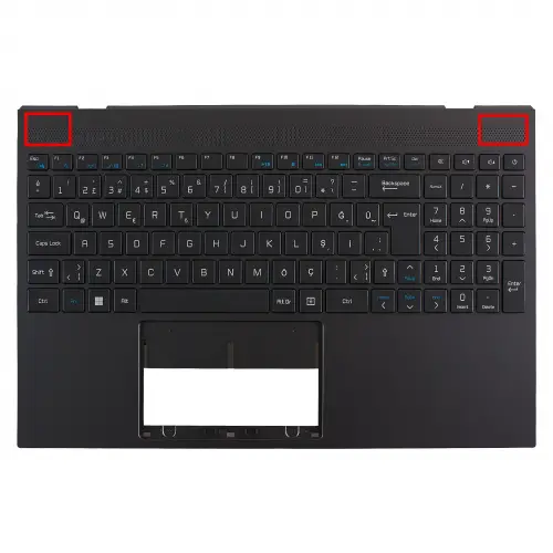 Casper V6329A Notebook Klavye Kasalı (Siyah TR)