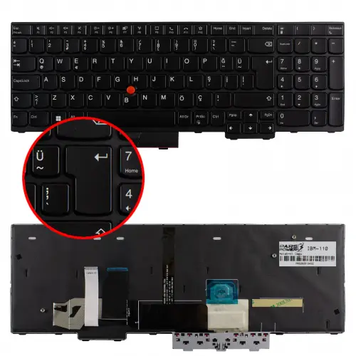 Lenovo ThinkPad E14 G2 20TDR2ABX3 Klavye Işıklı (Siyah TR)