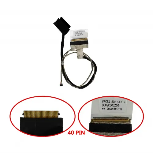 HP Pavilion Gaming TPN-C141 Lcd - Ekran Data Flex Kablosu