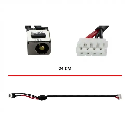 Casper Nirvana CSD.3560-4L45T-S, CSD.4100-4L05A-S Adaptör Şarj Soketi - Dc Power Jack