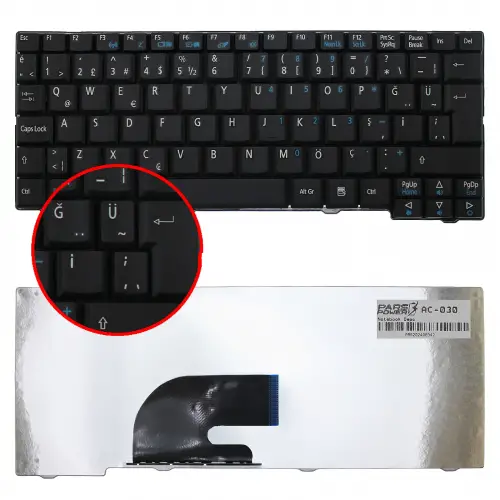 eMachines 250 Notebook Klavye (Siyah TR)