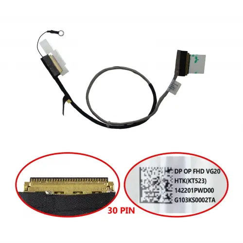Toshiba Satellite P55T, P55T-B Lcd - Ekran Data Flex Kablosu