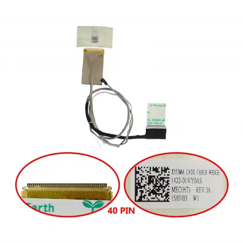 Asus X553MA-BING-SX376B Lcd - Ekran Data Flex Kablo