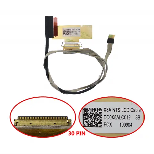 HP Probook X8A DD0X8ALC001 Lcd - Ekran Data Flex Kablo