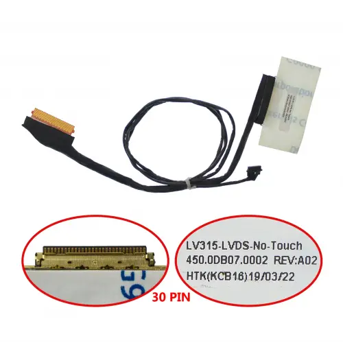 Lenovo 450.0DB07.0002 Lcd - Ekran Data Flex Kablosu