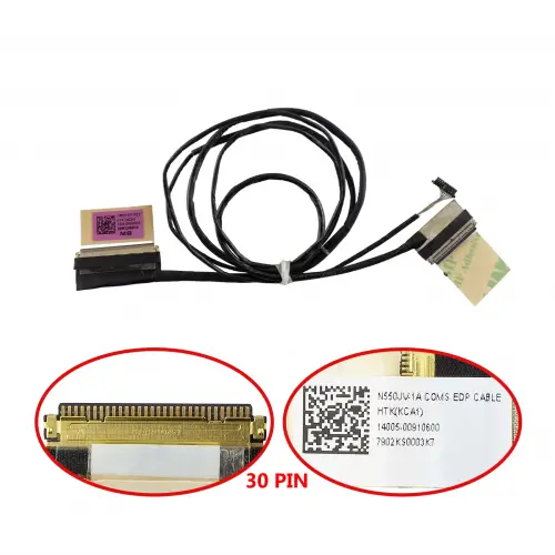 Asus N550JV-CN240H, N550JV-DB71T Lcd - Ekran Data Flex Kablosu