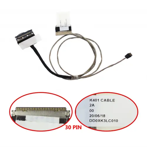 Asus K401UQ-FA177D Lcd - Ekran Data Flex Kablosu
