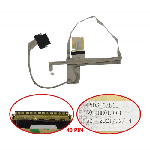 Dell inspiron N5010, M5010 Lcd - Ekran Data Flex Kablosu