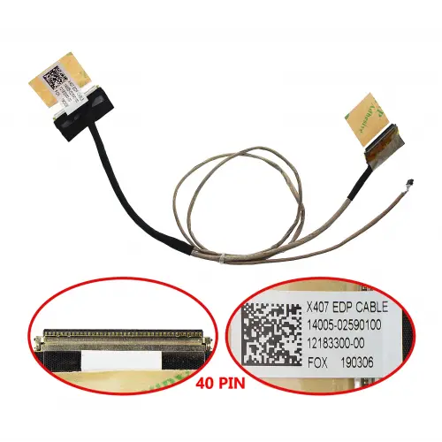 Asus X407UB-BV234 Lcd - Ekran Data Flex Kablosu