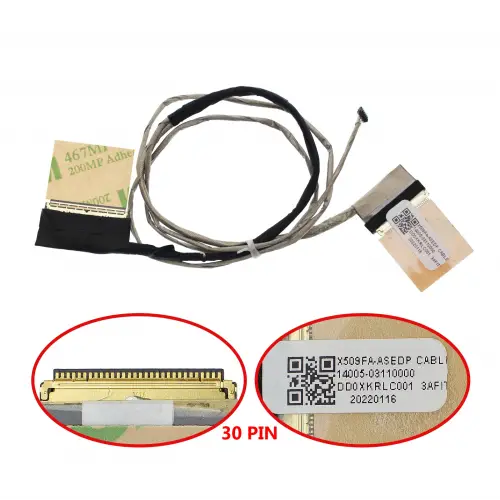 Asus X515JF-BR024T, X515JF-BR026T Lcd - Ekran Data Flex Kablosu