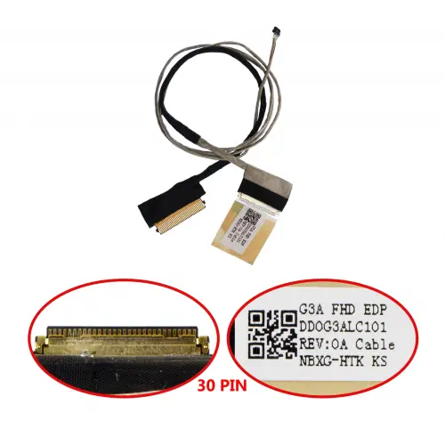 HP OMEN DD0G3ALC101 REV:0A Lcd - Ekran Data Flex Kablosu
