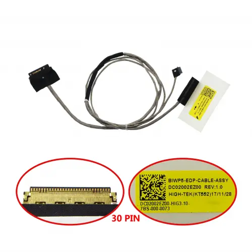 Lenovo BIWP5 DC02002EZ00 Rev:1.0 Lcd - Ekran Data Flex Kablo