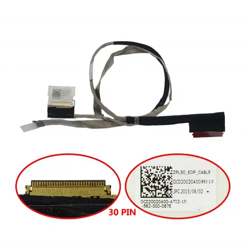 HP ProBook 450 G2 (N0Z28EA) Lcd - Ekran Data Flex Kablosu