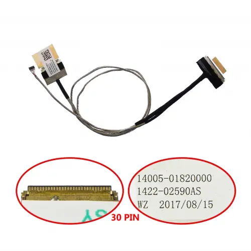 Asus X556UR-XX152TC, 0B200-01750200 Lcd - Ekran Data Flex Kablosu