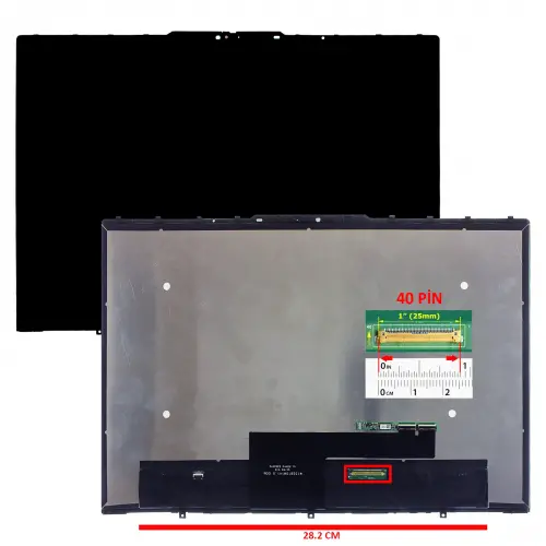 Lenovo Yoga 7 82QG005BTX 2si 1 Arada Dokunmatik + Led Ekran Panel Set