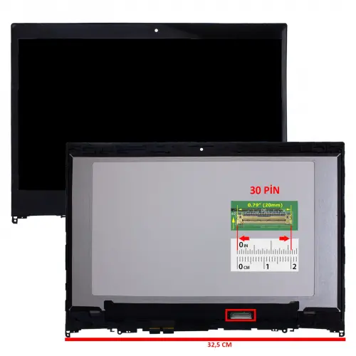 Lenovo Yoga 520-14IKB 80X80170TX Dokunmatik - Led Ekran Set