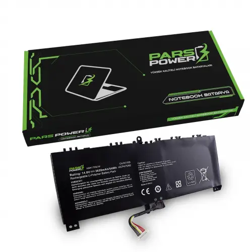 Asus ZenBook Flip 15 UX561 Batarya - Pil (Pars Power)