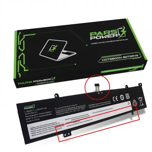 Lenovo L18M4PF1JW Batarya - Pil (Pars Power)
