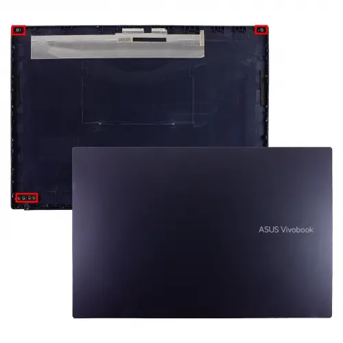 Asus ExpertBook B1 B1502 Lcd Cover, Bezel Ekran Kasası, Çerçeve Set
