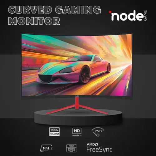 NODE GAME ND-CV23165 24 inch 165HZ Curved Gaming Monitör