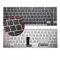 Toshiba Portege Z930-11Z Notebook Klavye Işıklı (Siyah TR)