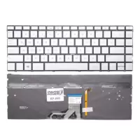 HP Spectre x360 13-af000nt Klavye Işıklı (Gümüş TR)