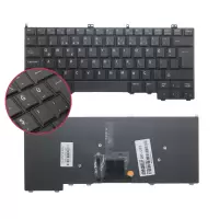 Dell Latitude P40G001, P22S001 Klavye Işıklı (Siyah TR)