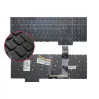 Lenovo 5CB0Y99492, 5CB0Z37654 Klavye Işıklı (Siyah TR)