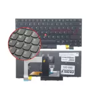 Lenovo ThinkPad 01AX433, 01AX392 Klavye Işıklı (Siyah TR)