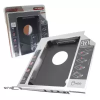 12.7mm SSD-HDD Harddisk Caddy Notebook Sata DVD-CD Kutusu - Kızak