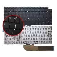Dell Uyumlu Vostro 5390, 13-5390, 13 5390 Uyumlu Klavye (Siyah TR)