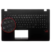 Asus ROG FX553VD-DM782T, FX753VD-GC207 Üst Kasalı Klavye (Siyah TR)