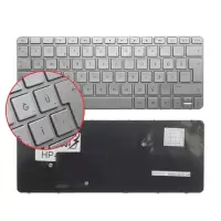 Hp 656757-141 Notebook Klavye (Gümüş TR)