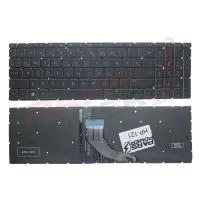 HP Pavilion Gaming 15-dk0005nt 6ZL09EA Notebook Klavye Işıklı (Siyah TR)