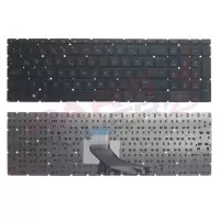 HP Pavilion Gaming 15-dk0005nt 6ZL09EA Notebook Klavye (Siyah TR)