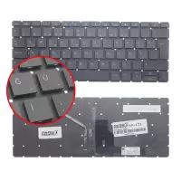 HP ProBook HSN-Q27C, HSN-Q31C Klavye Işıklı (Siyah TR)