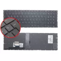 HP Probook M21742-001, M21740-001 Klavye Işıklı (Siyah TR)