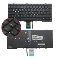Dell Latitude E7300 P99G Klavye Işıklı (Siyah TR)