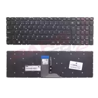 Lenovo ideaPad 700-17ISK Type 80RV Notebook Klavye Işıklı (Siyah TR)