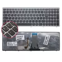 Lenovo V-1365200K1-TR, V-136520QK1-TR Notebook Klavye Işıklı (Siyah TR)