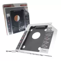 9.5mm DVD To SSD Harddisk Caddy Notebook PC Sata Kutusu - Kızak